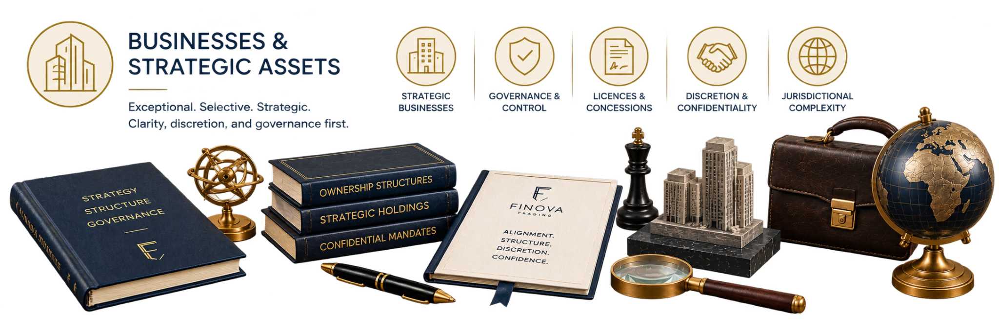 Businesses and Strategic Assets: strategic businesses, governance, discretion, confidentiality and jurisdictional complexity