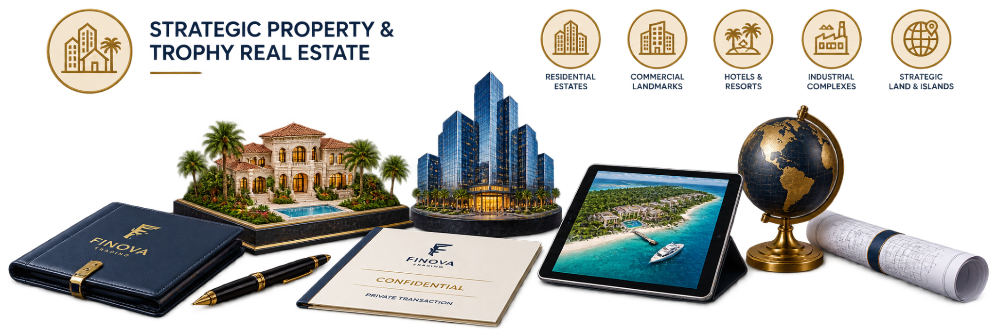 Strategic property and trophy real estate: exceptional assets, governance, confidentiality and structured engagement